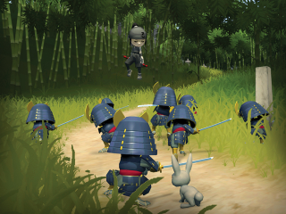 Illustration for article titled Mini Ninjas Make Happy Pandas